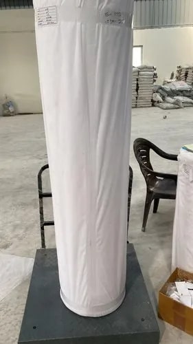 White Non Woven Poly Fabric, for Textile Industry, Pattern : Plain