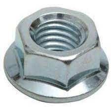 Powder Coated Stainless Steel Hex Flange Nut, Size : M8