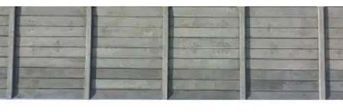 Prefab Cement Block Compound Wall, Color : Grey