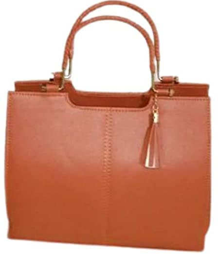 Plain Ladies Leather Hand Bags, Size : Mulltisize