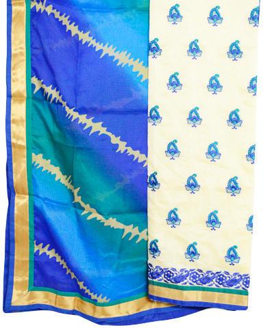 Patiala Unstitched Suit, Suit Length : 6.3 Meter, 6.5 Meter