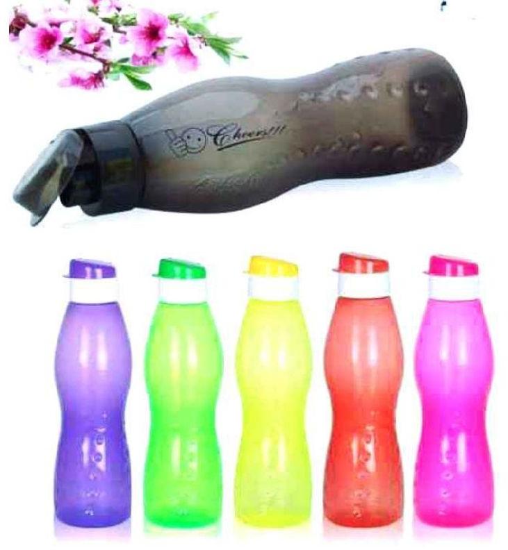My Style Plain Polished Cheers Plastic Water Bottle, Capacity : 800 ml
