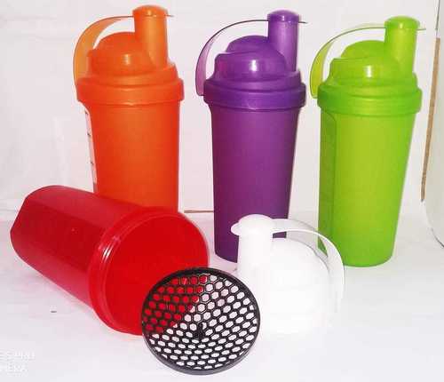 Colored Plastic Shaker Bottle