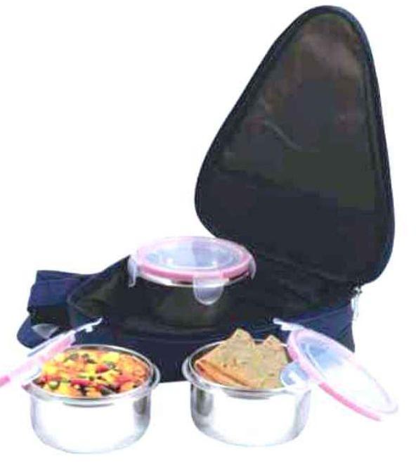 Elegant Stainless Steel Tiffin