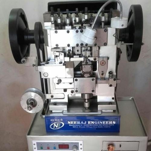 Box Chain Making Machine, Color : Silver