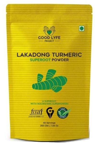 Blended Natural Lakadong Turmeric Powder, for Cooking, Spices, Food Medicine, Certification : FSSAI Certified