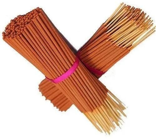 7 Inch Brown Raw Incense Sticks