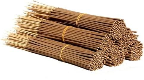 9 Inch Brown Raw Incense Sticks