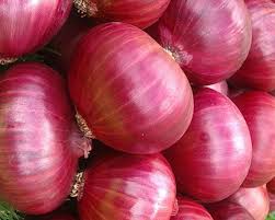 Fresh red onion