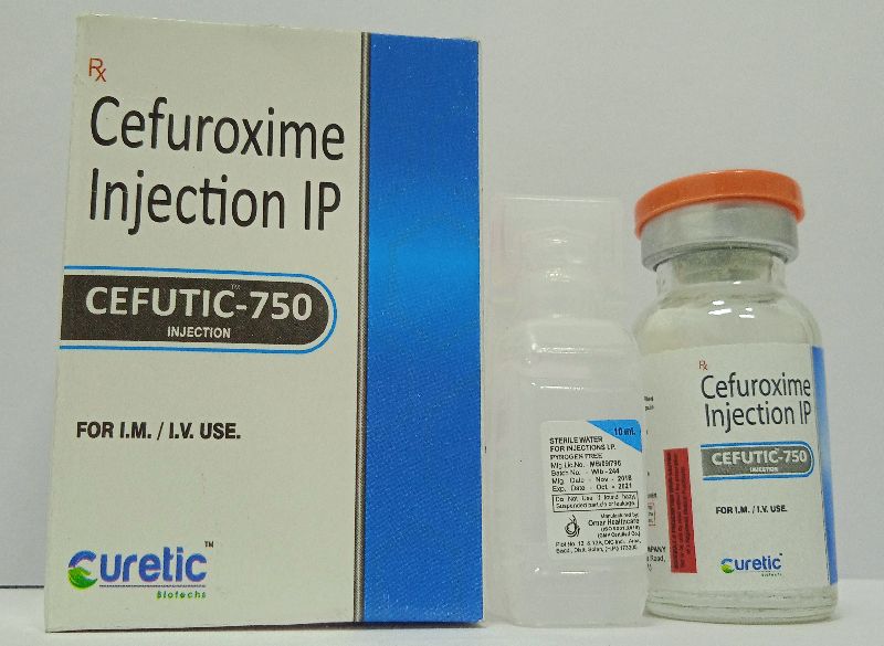 Cefuroxime sodium injection, Packaging Size : 750 mg