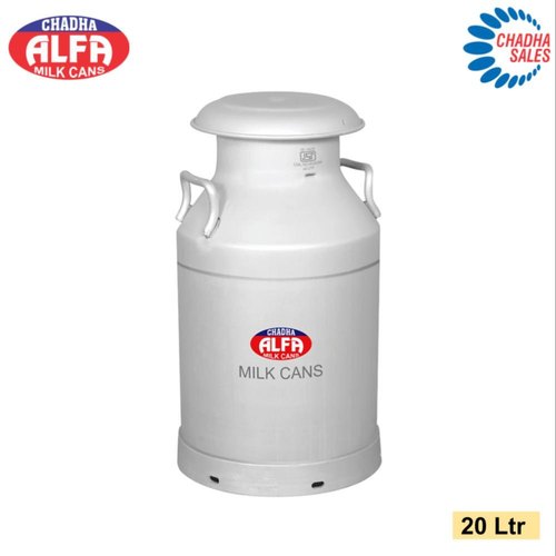 Aluminum Alloy Milk Can, Capacity : 20 Ltr