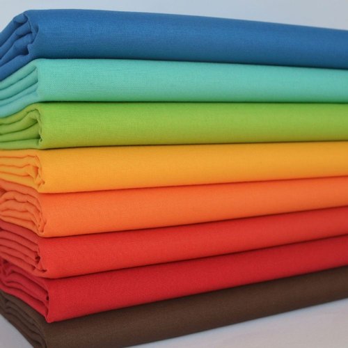 Plain Cotton Fabric, Color : Multi Color