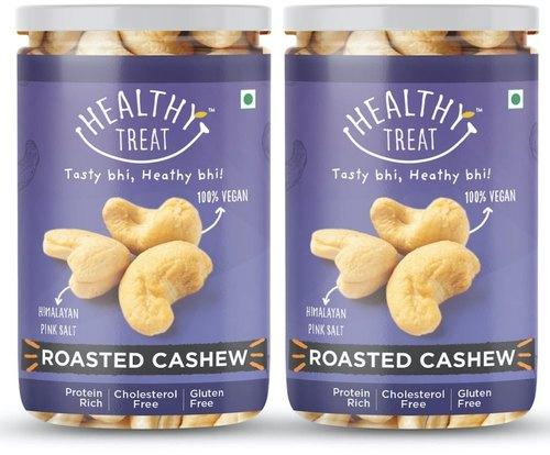 Healthy Treat Roasted Cashew, Packaging Size : 490 Gm