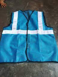 Polyethylene Blue Safety Jacket, for Construction, Size : Large at Rs ...