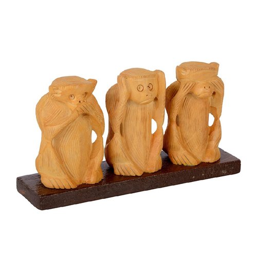 Wooden Monkey Set