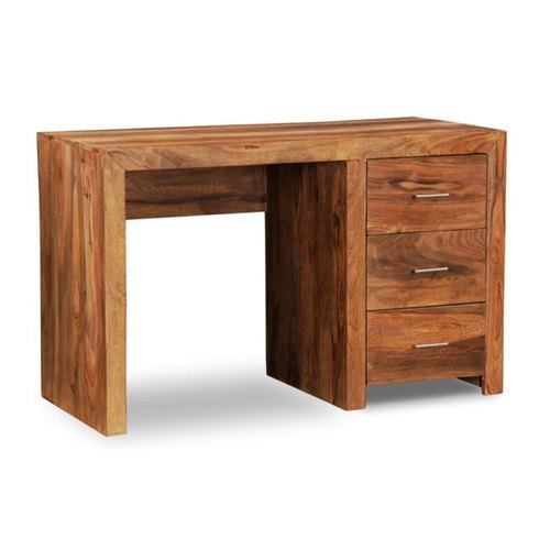 Rectangular Wooden Study Desk, Color : Brown