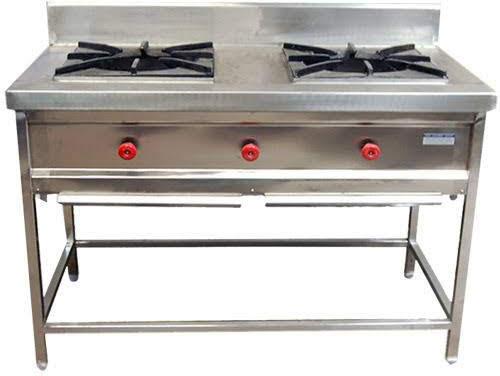 Stainless Steel Electric Manual Indian Cooking Range, Color : Metallic