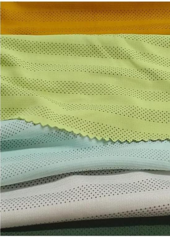 Smiley Knitted Fabric