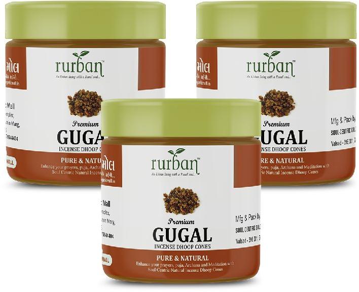 Rurban Guggal Gugal Dhoop Cup, Packaging Type : Plastic Box