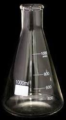 BOROSILICATE GLASS 3.3 Erlenmeyer Flask, Packaging Type : BOX PACK