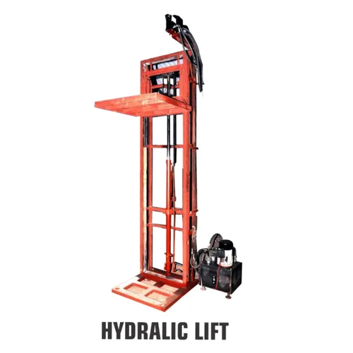 Hydraulic Goods Lift, Color Red, Black at Rs 2.50 Lakh / Piece in