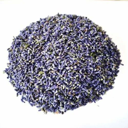 Organic Dried Lavender Flowers, for Decoration, Gifting, Color : Blue