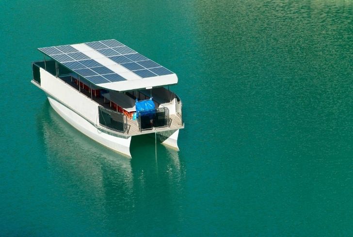Coated Solar Boat, Seating Capacity : 10