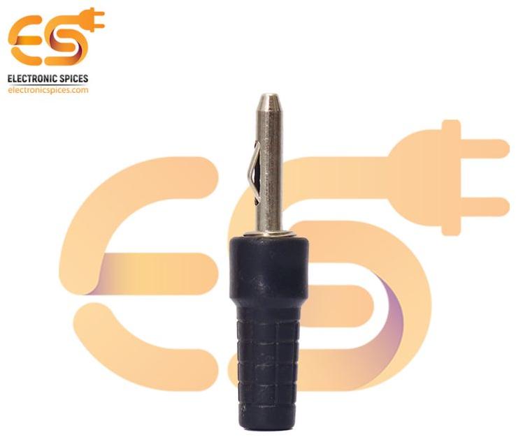 MX2775 4mm 15A Black Color Male Plug Banana Connector