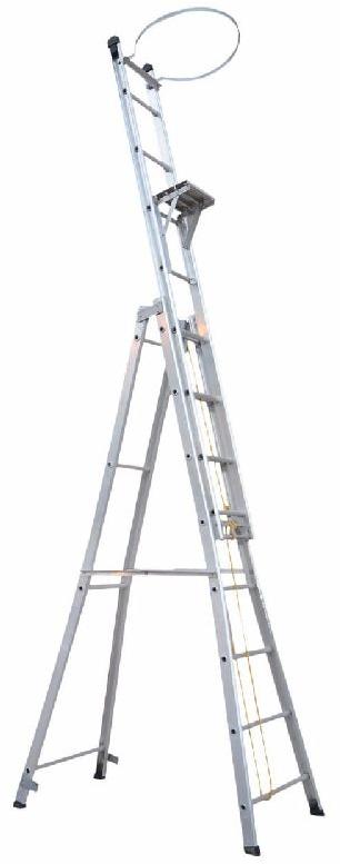 Aluminium Self Support Extension Ladder, for Construction, Industrial, Certification : ISI Certified