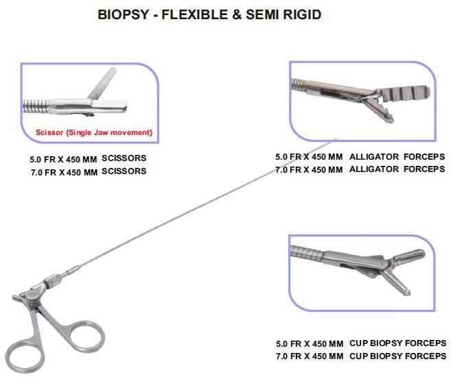 Flexible Biopsy Forcep, Size Standard at best price in Vadodara