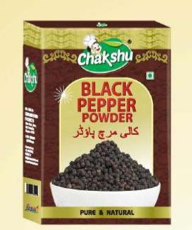 Chakshu Black Pepper Powder Box, for Cooking, Certification : FSSAI Certified