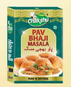 Chakshu Blended Pav Bhaji Masala Box, for Cooking, Certification : FSSAI Certified