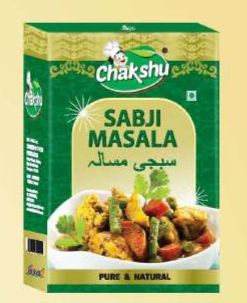Chakshu Blended Sabji Masala Box, for Cooking, Certification : FSSAI Certified
