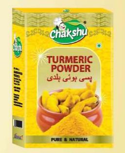 Chakshu Turmeric Powder Box, for Cooking, Certification : FSSAI Certified