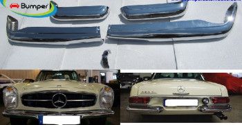 Mercedes Pagode W113 models 230SL 250SL 280SL (1963 -1971) bumpers.