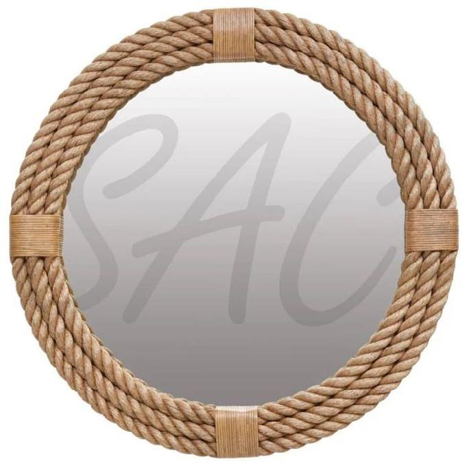 Jute Rope Wall Mirror