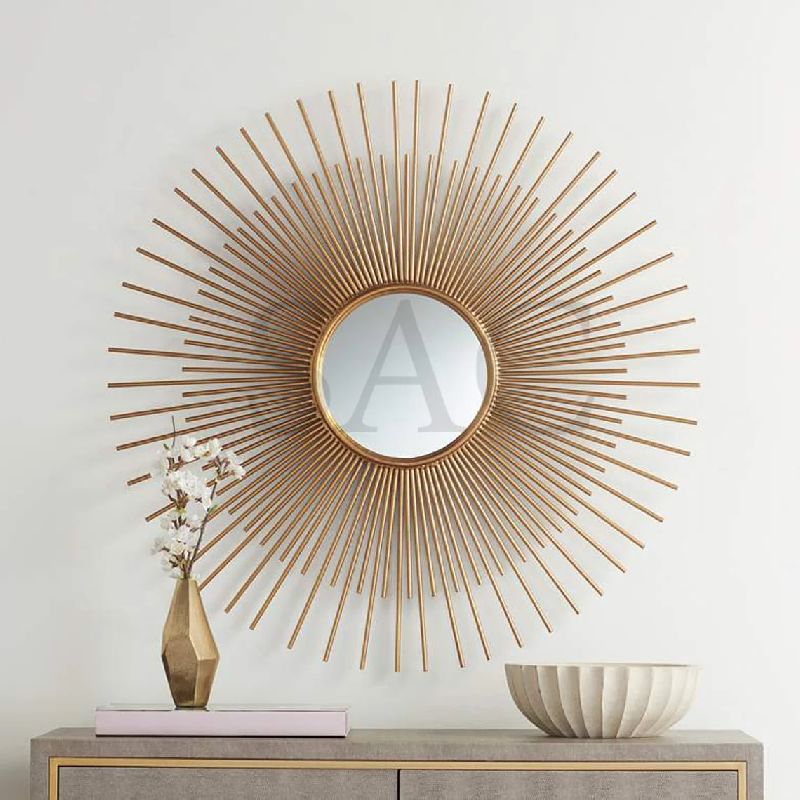 Wall Hanging Metal Wall Mirror