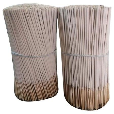 Bamboo White Raw Incense Stick, Color : Brown