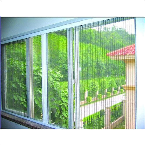 Mosquito Net Sliding Window, Color : White