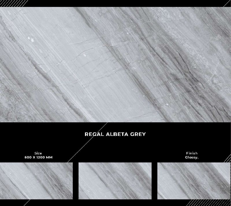600x1200mm Regal Alberta Grey Finish Ceramic Tiles