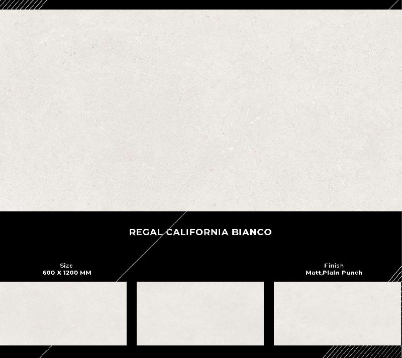 600x1200mm Regal California Bianco Finish Ceramic Tiles