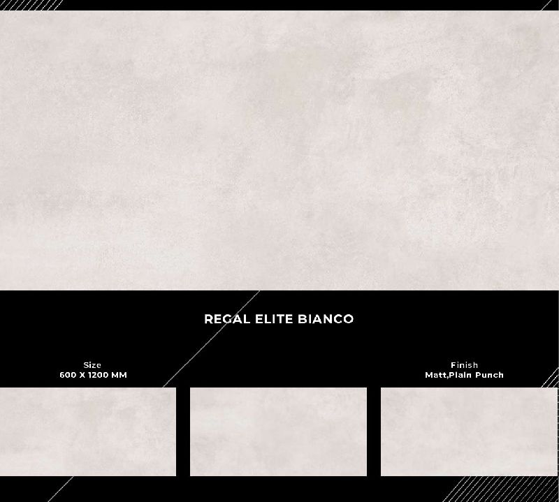 600x1200mm Regal Elite Bianco Finish Ceramic Tiles