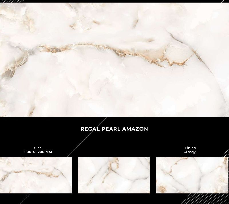 600x1200mm Regal Pearl Amazon Finish Ceramic Tiles