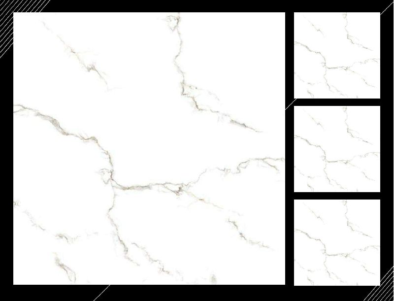 600x600mm Arctic Elica Glossy Finish Ceramic Tiles