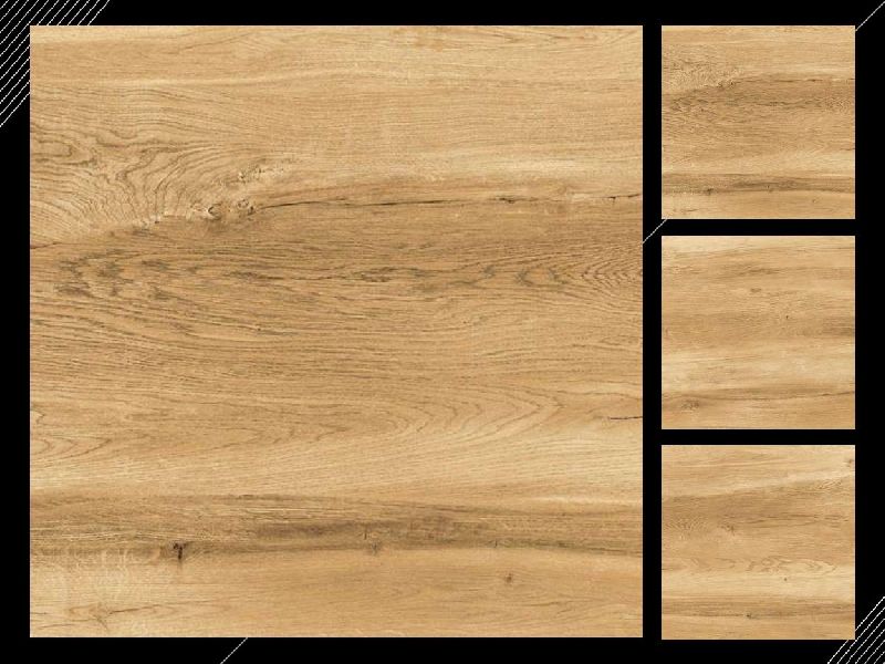 600x600mm Cedar Wood Finish Ceramic Tiles