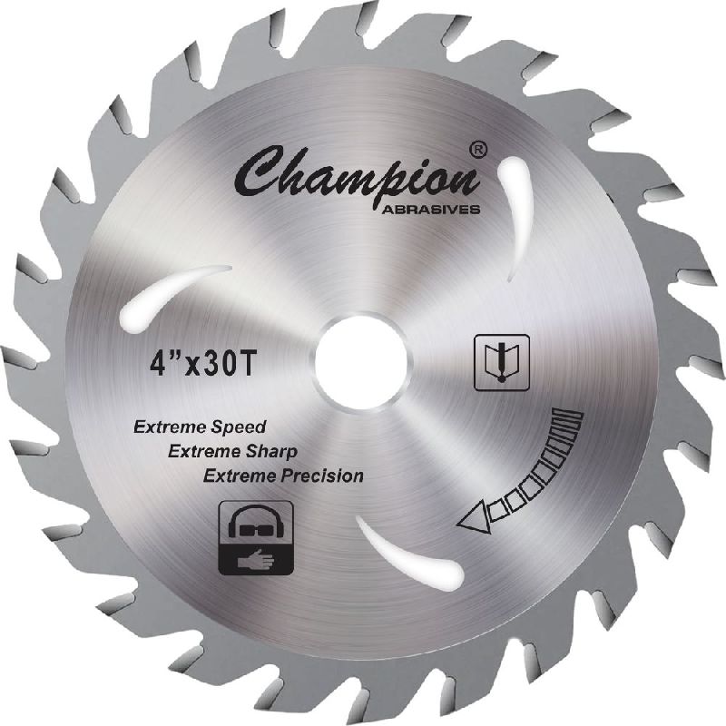 4 Inch 30T TCT Saw Blade, Packaging Type : Carton Box, Cardboard Box, Plastic Packet