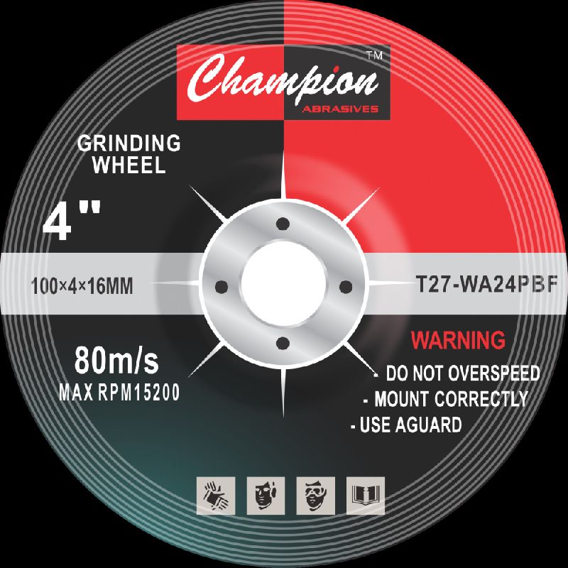 4X4 Green Grinding Wheel