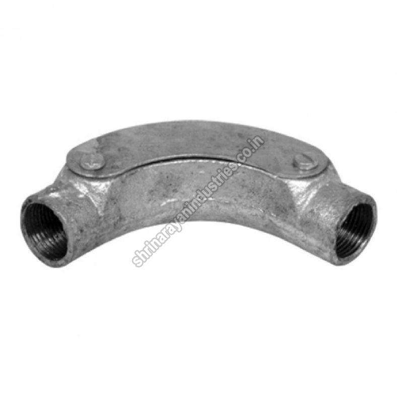 Polished Galvanized Iron Conduit Inspection Bend, Feature : Durable, Fine Finishing, High Strength