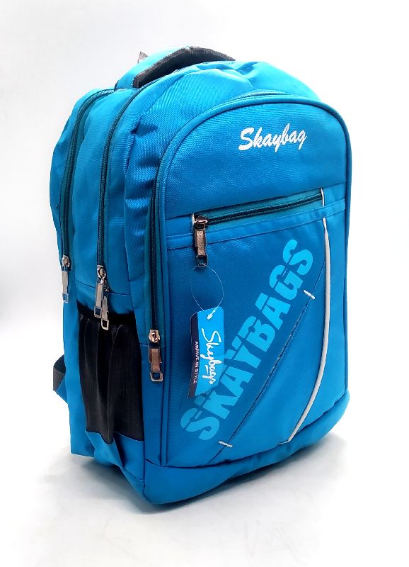 DKTB Printed Nylon Designer Laptop Backpack Bag, Size : 14inch