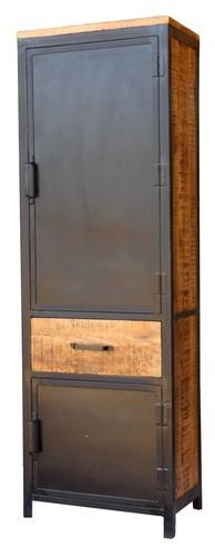 Wooden Side Bookshelf Corner Portable Almirah, Size : 3x3x2ft, 4x4x3ft